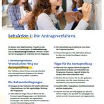 Bild zur Publikation Factsheet zu den Antragsverfahren in Erasmus+ Jugend Leitaktion 1