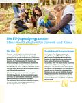 Coverbild der Publikation Factsheet zu Nachhaltigkeit