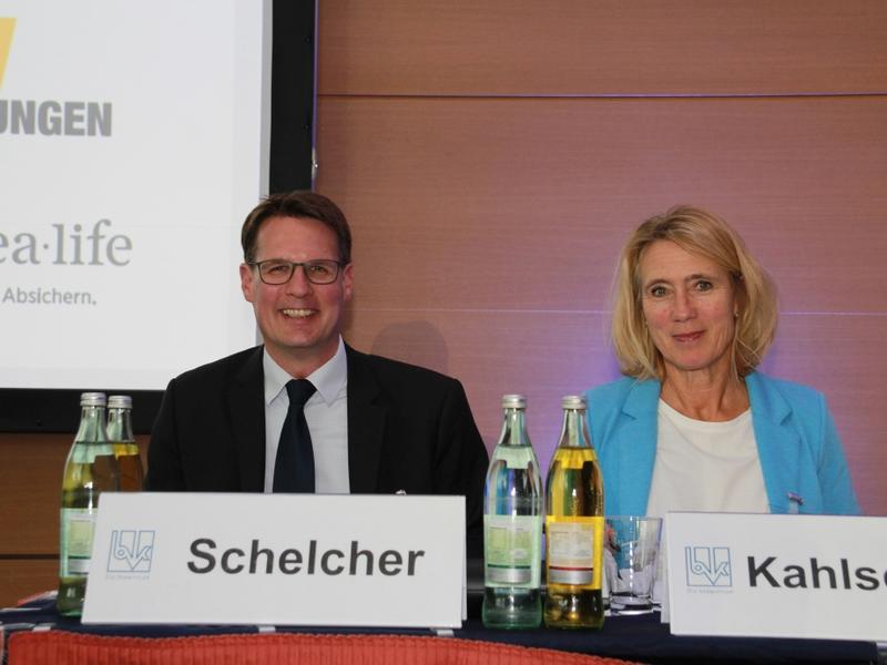Die Protokollanten Anja C. Kahlscheuer und Stefan Schelcher