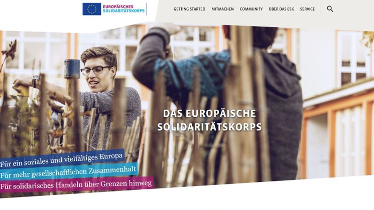 Header der neuen ESK-Website
