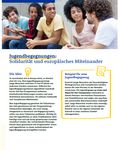 Coverbild der Publikation Factsheet zu Jugendbegegnungen in Erasmus+ Jugend