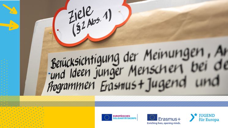 Das Bild zeigt eine Metaplanwand mit Moderationskarten.