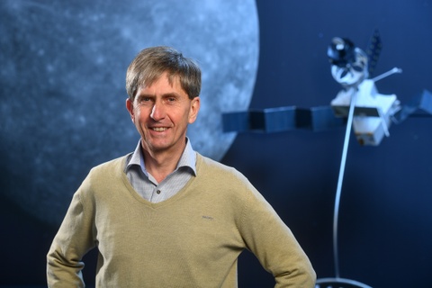 Michael Schmidt, Leiter der robotischen Missionen im Operationszentrum der ESOC