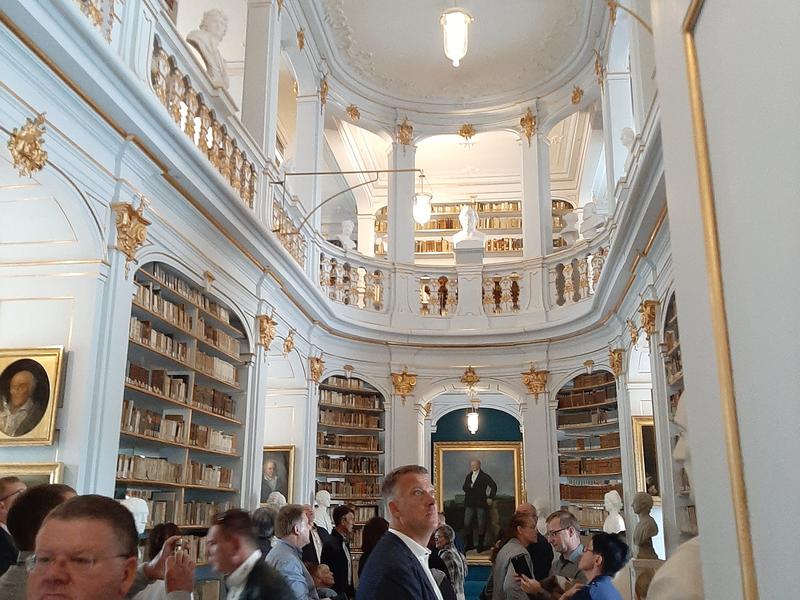 Ausklang im Rokokosaal der Anna-Amalia Bibliothek