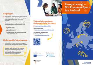 Europa bewegt - Mit Erasmus+ Sport ins Ausland