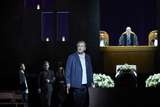 Michael Volle (Don Giovanni), Peter Rose (Komtur), Bogdan Volkov (Don Ottavio) und Slávka Zámečníková (Donna Anna)