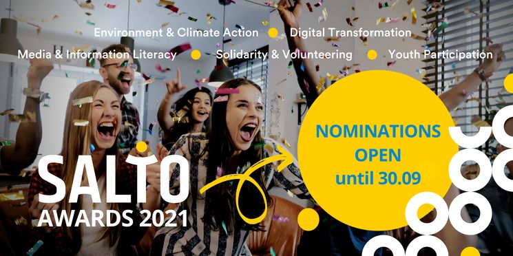 SALTO Award 2021 - Nomieren Sie Projekte bis zum 30. September