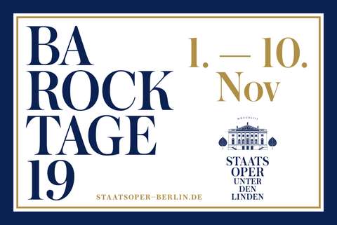 Barocktage 2019 Visual
