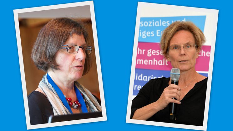 Ingrid Müller und Heike Zimmermann