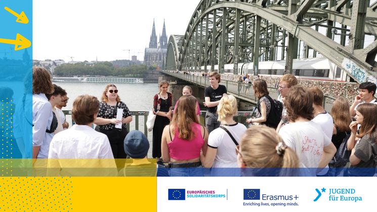 Gruppenfoto mit Teilnehmenden des Meet-ups in Köln