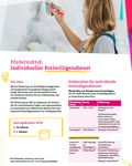 Coverbild der Publikation Factsheet zu den Fördermitteln für den Individuellen Freiwilligendienst im ESK