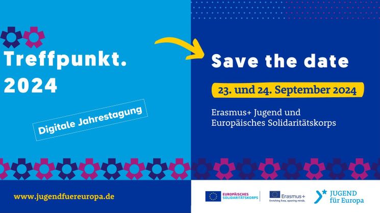 Sharepic mit dem Save the Date für den Treffpunkt 2024