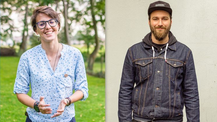 Cathy Manousaki und Jan Ammensdörfer