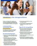 Coverbild der Publikation Factsheet zu den Antragsverfahren in Erasmus+ Jugend Leitaktion 1