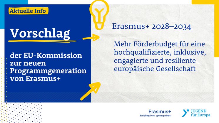 Info: Mehr Förderbudget für eine hochqualifizierte, inklusive, engagierte und resiliente europäische Gesellschaft