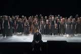 Gyula Orendt (Zurga) und Chor
