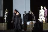 Sonya Yoncheva (Médée), Marina Prudenskaya (Néris), Elsa Dreisig (Dircé), Charles Castronovo (Jason) und Ensemble