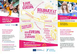 Dein Jahr für Europa - Starte deinen Freiwilligendienst