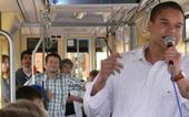 Teaser-Bild zu Strukturierter Dialog - Politik in der Straßenbahn