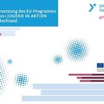 Titelbild von report 2017 - Die Umsetzung des EU-Programms Erasmus+ JUGEND IN AKTION in Deutschland