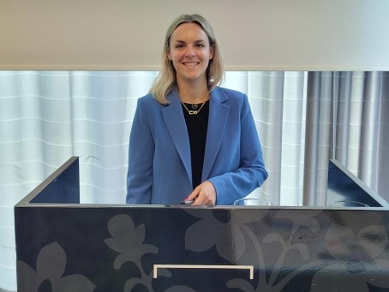 Ulla Dörfler von der vfm hielt einen Vortrag über Change Mangement