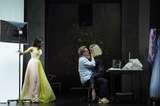 Serena Sáenz (Zerlina), Michael Volle (Don Giovanni) und Elsa Dreisig (Donna Elvira)