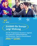 Coverbild der Publikation JUGEND für Europa zeigt Wirkung