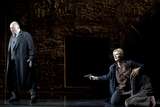 Falk Struckmann (Don Pizarro), Camilla Nylund (Leonore) und Andreas Schager (Florestan)
