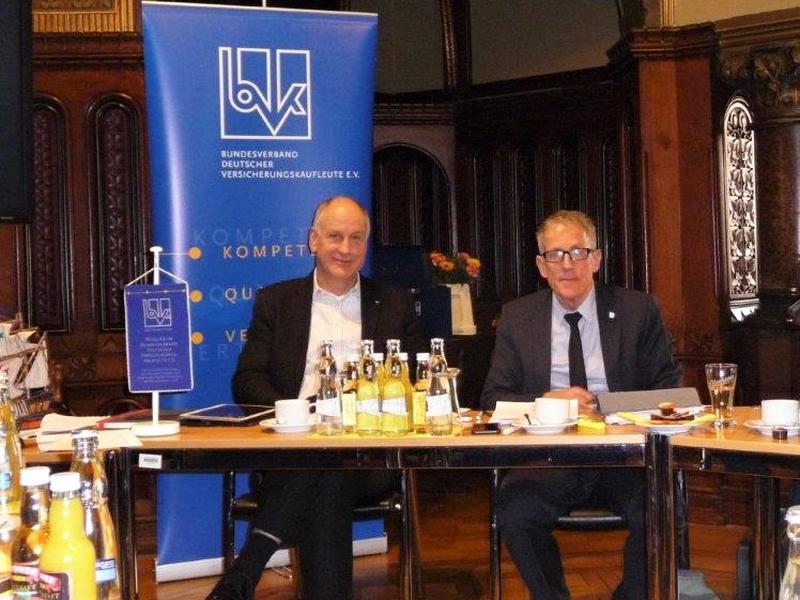 Zu Gast: Axel Westphal, Vorsitzender RV Nord (rechts)