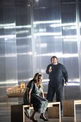 Camilla Nylund (Jenůfa) und Stuart Skelton (Laca Klemeň)
