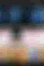 Peter Rose (Fafner), Andreas Schager (Siegfried), oben: Michael Volle (Der Wanderer)