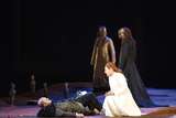 Andrew Staples (Idomeneo), Magdalena Kožená (Idamante), Florian Hoffmann (Oberpriester des Neptun)