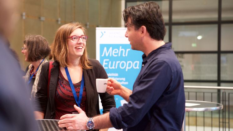 Gespräche auf dem Checkpoint Erasmus+ JUGEND IN AKTION