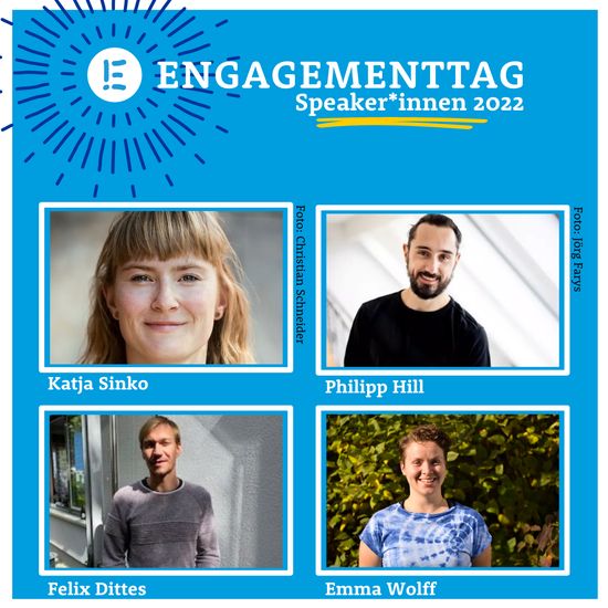 Teaser-Bild zu Engagementtag von JUGEND für Europa: In Deutschland ins Engagement kommen