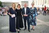 Staatsoper für alle 2025: Petra Gute, Elisabeth Sobotka, Kai Wegner, Nina Englert