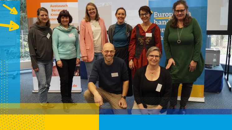 Das Organisationsteam mit Moderation