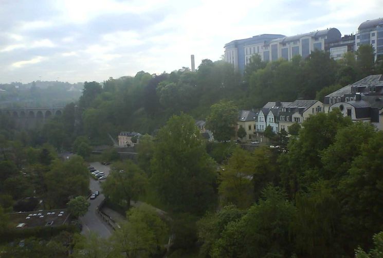 Blick auf Luxemburg
